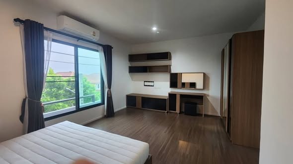 bedroom of Plex Residence Kaset – Nawamin