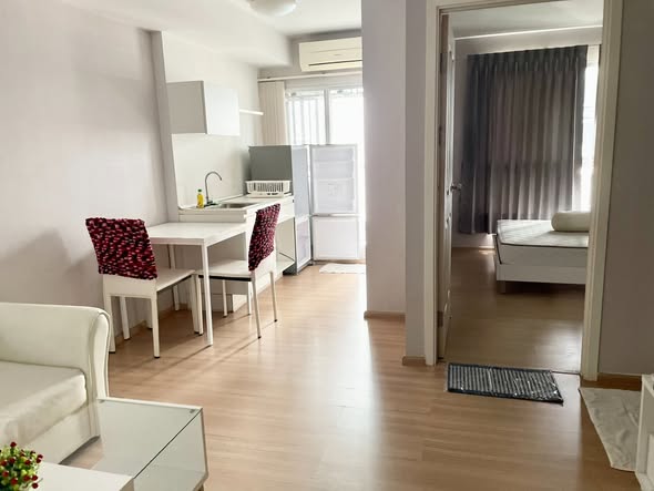 bedroom of Plum Condo Bangkae