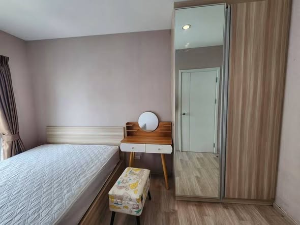 bedroom of Plum Condo Ramkhamheng Station