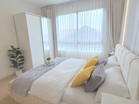 bedroom of Plum @ Nawamin