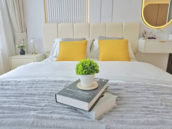 bedroom of Plum @ Nawamin