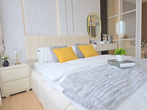 bedroom of Plum @ Nawamin