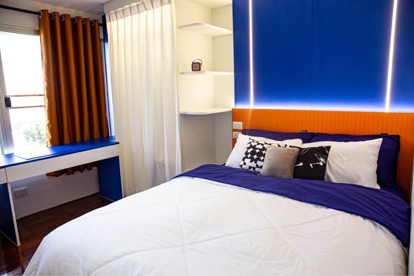 bedroom of Premier place condo
