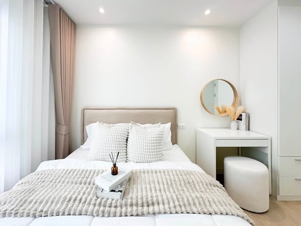 bedroom of Premsiri Botique Park Condominium
