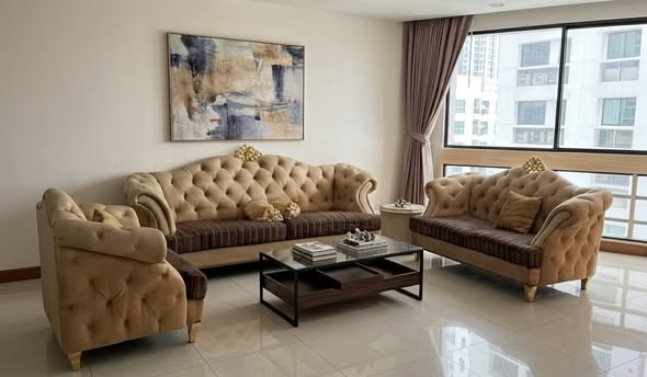 bedroom and living room and room interior of President Park