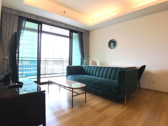 living room and bedroom of Prive by Sansiri