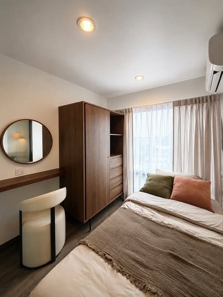 bedroom of Prompto Condo Ratchada 32