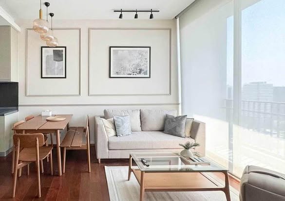 living room of Quattro by Sansiri