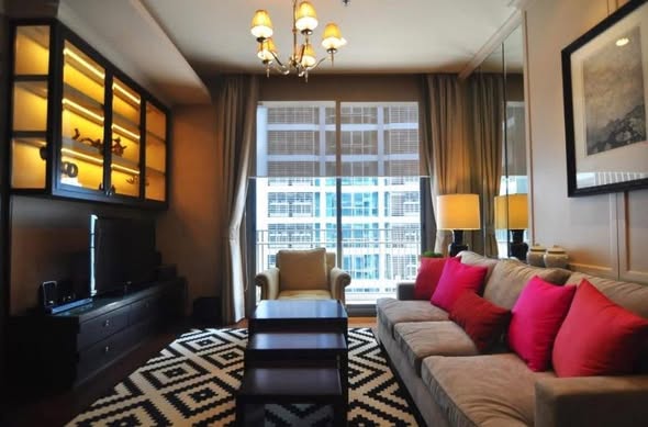 living room of Quattro by Sansiri