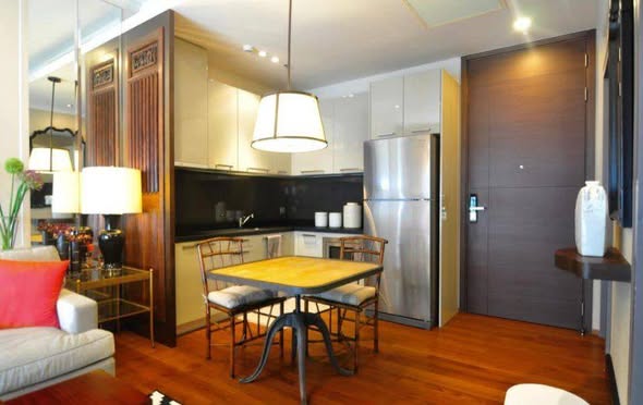 living room and room interior of Quattro by Sansiri