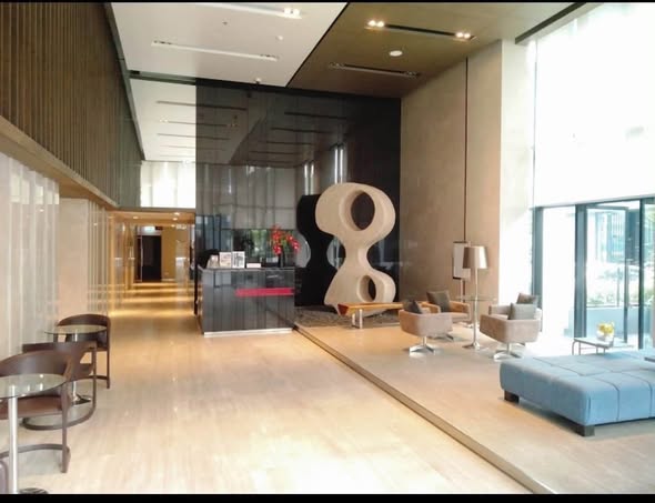 living room and room interior of Quinn Ratchada 17