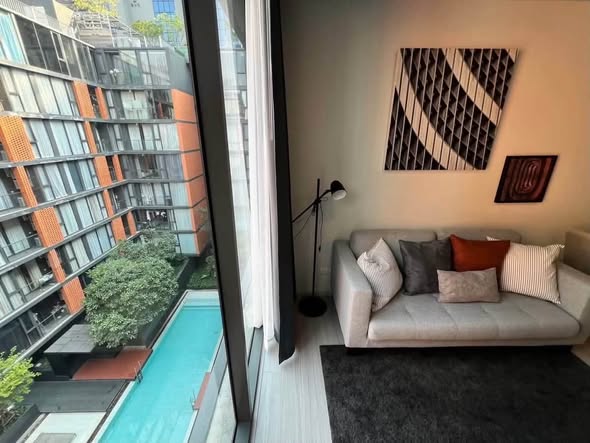 living room of Quintara Treehaus Sukhumvit 42