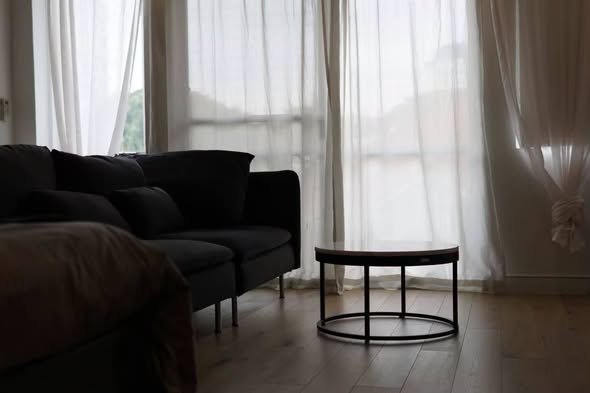living room and bedroom of Raintree villa