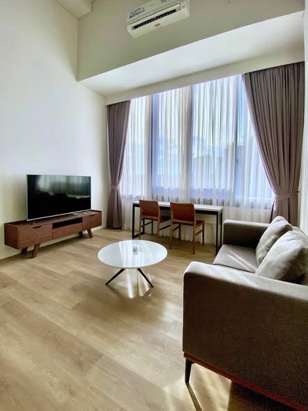 living room and bedroom and room interior of RAMADA RESIDENCE SUKHUMVIT 87