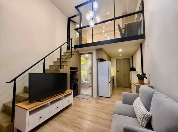 living room and room interior of RAMADA RESIDENCE SUKHUMVIT 87
