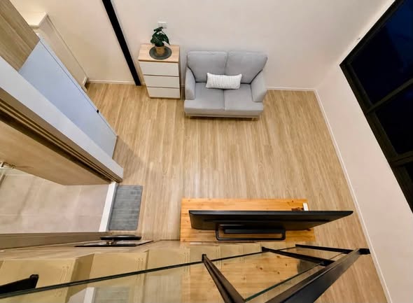 living room and room interior of RAMADA RESIDENCE SUKHUMVIT 87