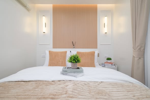 bedroom of Ratchada City 18 Condo