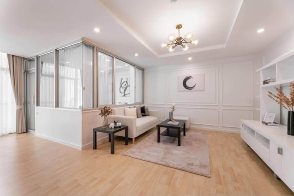living room of Ratchada City 18 Condo