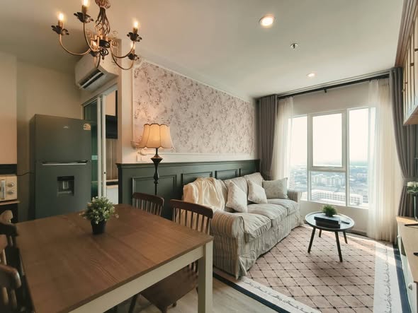 bedroom and living room of Regent Home Bangna (รีเจ้นท์โฮม บางนา)