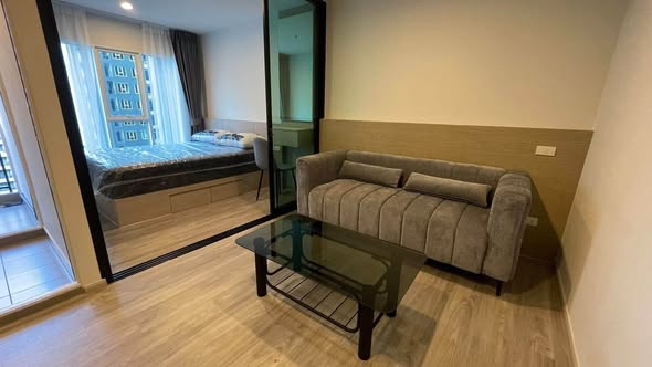 living room and bedroom of Regent Home Bangna (รีเจ้นท์โฮม บางนา)