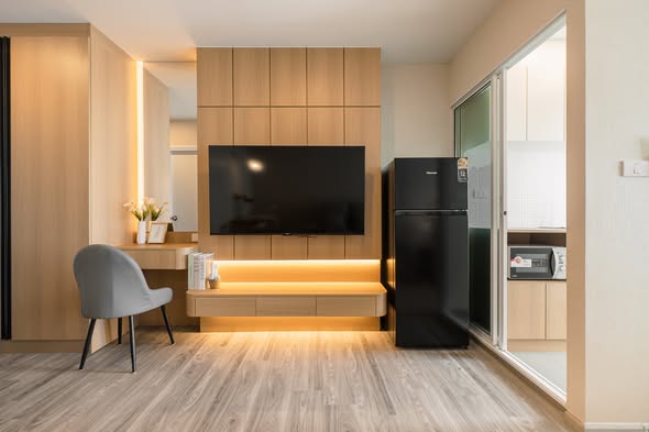 living room and room interior of Regent Home Bangna (รีเจ้นท์โฮม บางนา)