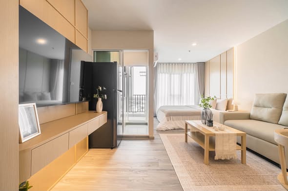 living room and room interior of Regent Home Bangna (รีเจ้นท์โฮม บางนา)
