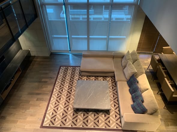 bedroom and living room of Rende Sukhumvit 23