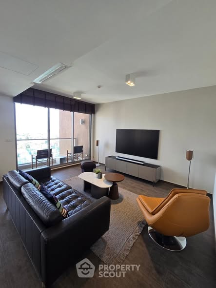 living room of Renovated Loft style Condo