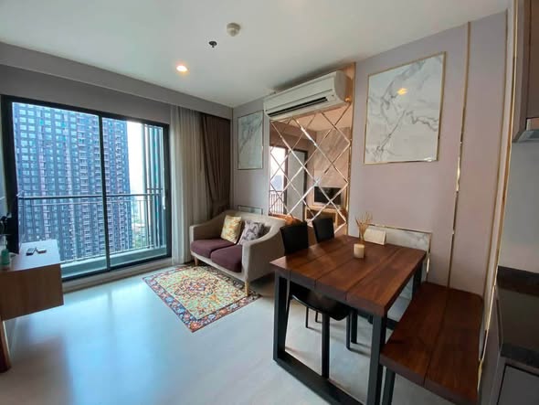 bedroom and living room of Rhythm Asoke