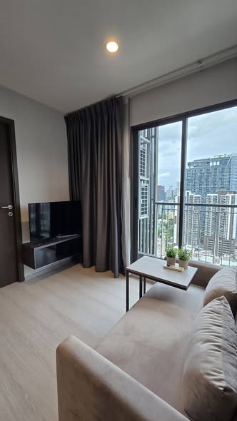 bedroom and living room of Rhythm Asoke
