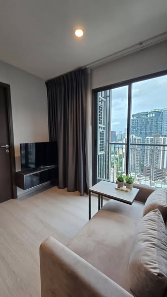 bedroom and living room of Rhythm Asoke