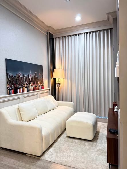 living room and room interior of Rhythm Charoenkrung Pavillion