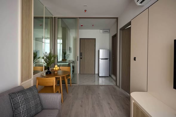 living room and room interior of Rhythm Ekkamai Estate