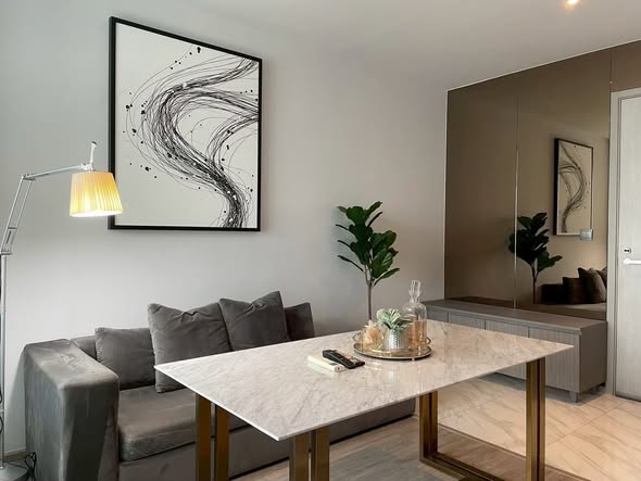 living room and room interior of RHYTHM Ekkamai