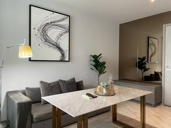 living room and room interior of RHYTHM Ekkamai