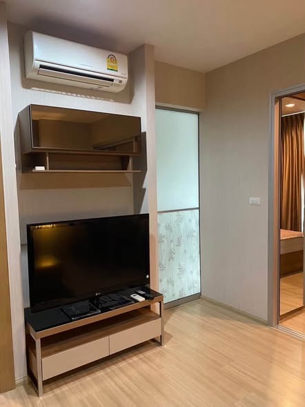bedroom and kitchen of RHYTHM Ratchada-Huaykwang