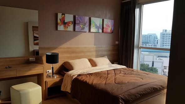 bedroom of RHYTHM Sathorn