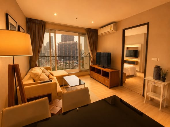bedroom of RHYTHM Sathorn
