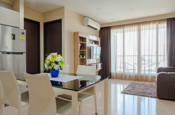 bedroom and living room of RHYTHM Sathorn