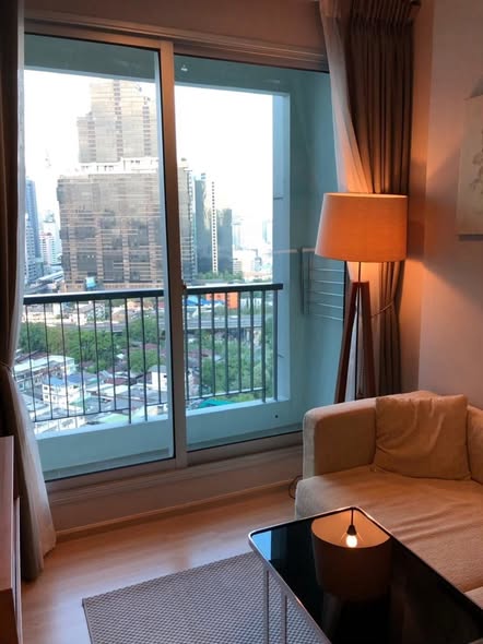 living room and bedroom of RHYTHM Sathorn
