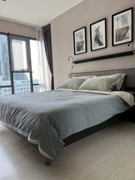 bedroom of Rhythm Sukhumvit 36-38