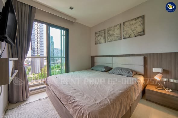bedroom of Rhythm Sukhumvit 36-38