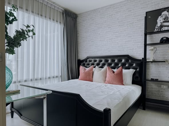 bedroom of Rhythm Sukhumvit 36-38