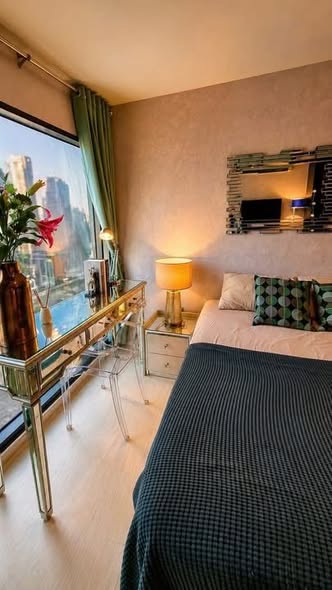 bedroom of Rhythm Sukhumvit 36-38