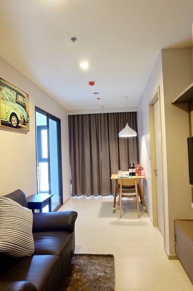 living room and bedroom of Rhythm Sukhumvit 36-38