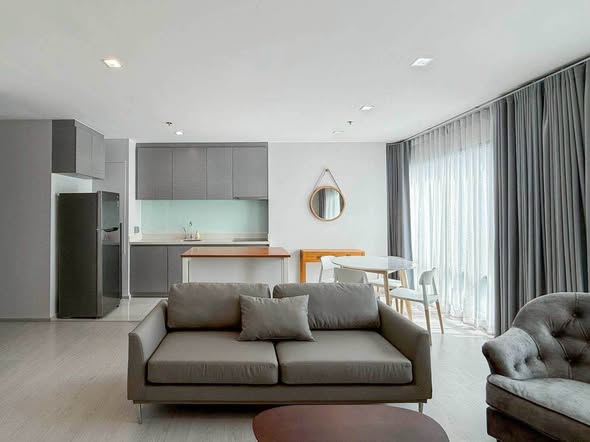 living room and room interior of Rhythm Sukhumvit 36-38