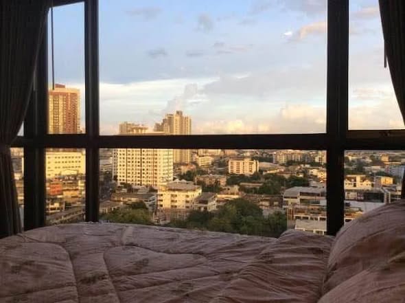 bedroom of RHYTHM Sukhumvit 44/1