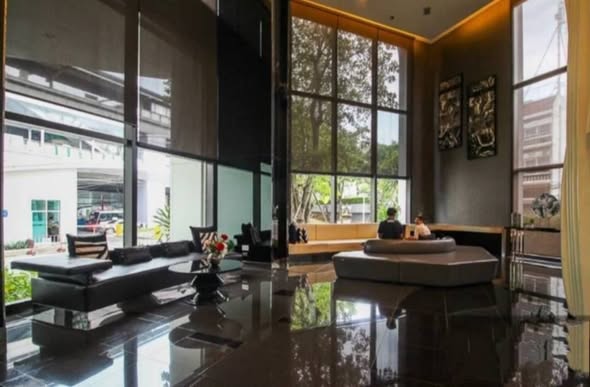 living room of RHYTHM Sukhumvit 44/1