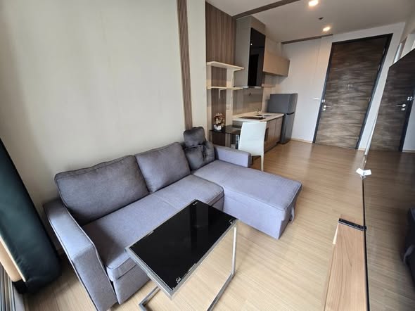 living room and bedroom of Rhythm Sukhumvit 50