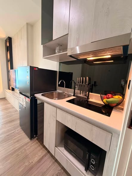 kitchen of Rich Park Terminal Phaholyothin 59